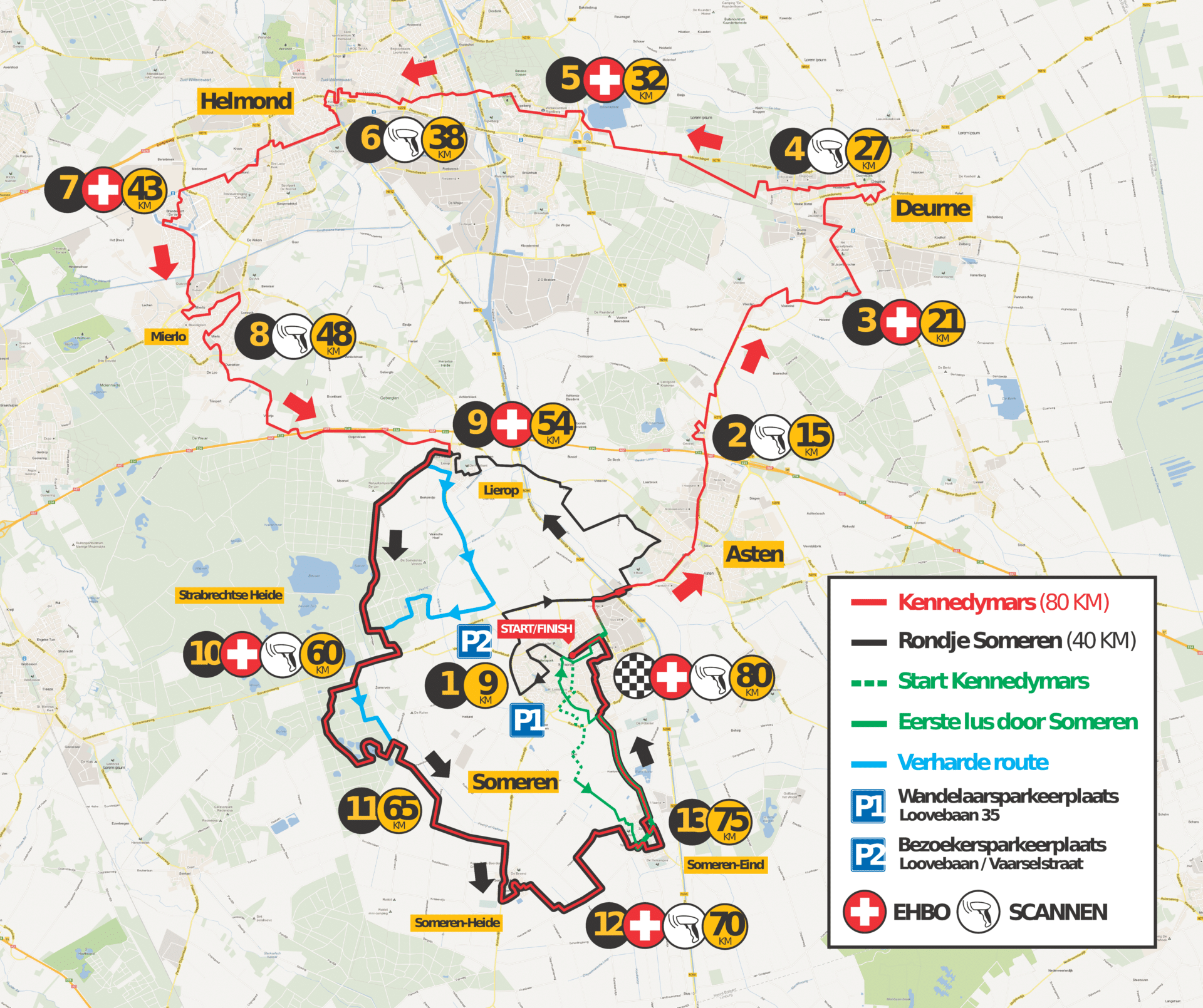 Verkeersmaatregelen en parkeren Kennedymars Someren